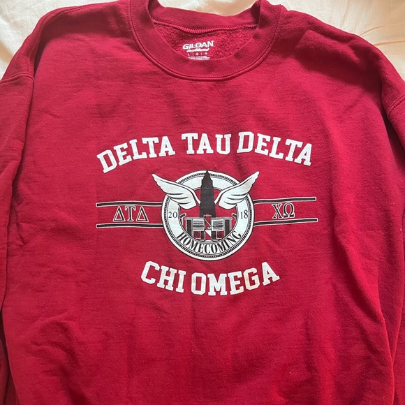 Delta Tau Delta x Chi Omega Homecoming Crewneck Sweatshirt - Picture 1 of 1